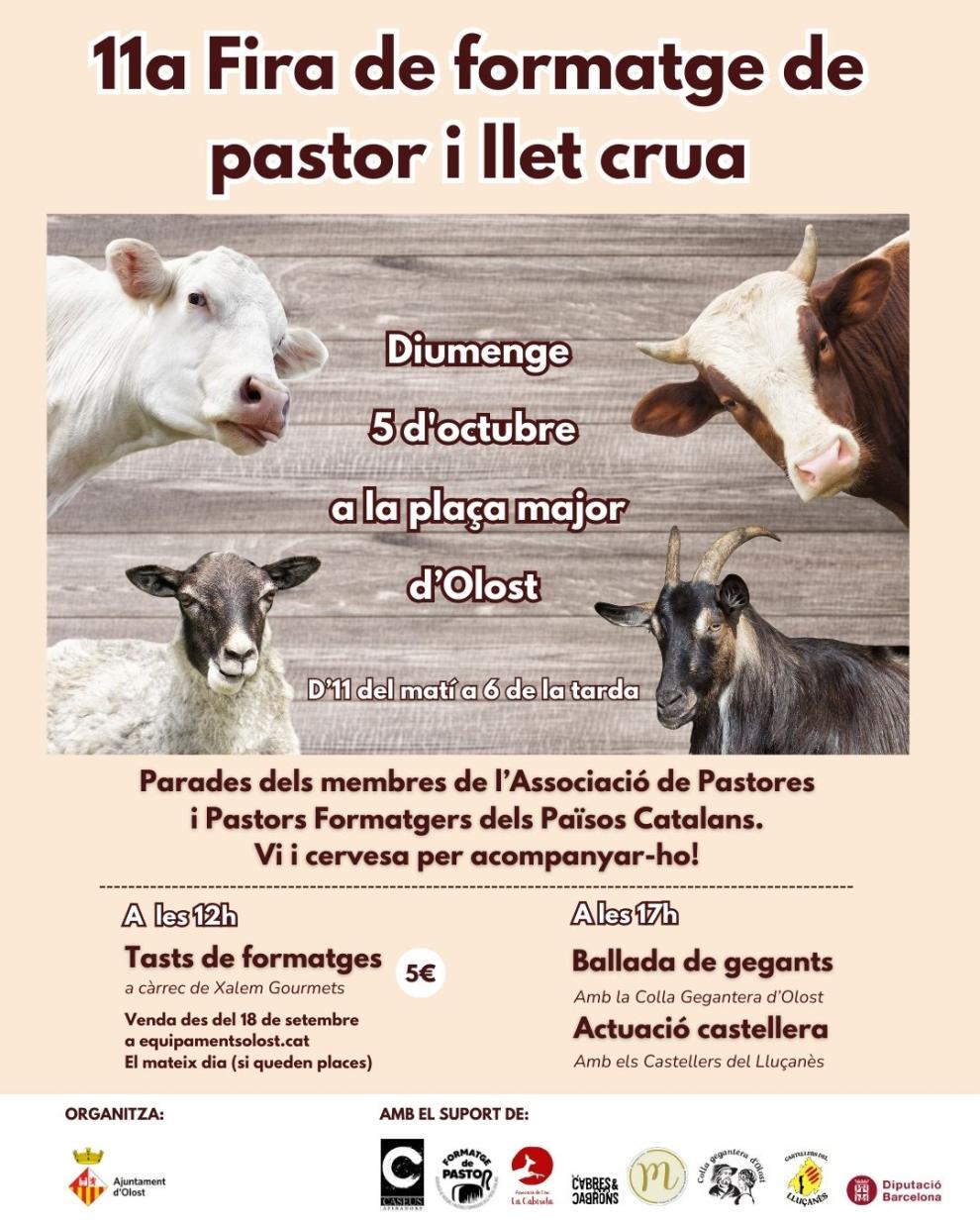 XI Fira de Formatge de Pastor i Llet Crua